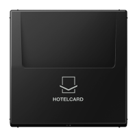 Jung LS590CARDSWM Карточный выключатель