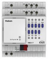 Theben 4930240 6-ти канальный актуатор отопления. Линейка MIX2, HMG6T KNX