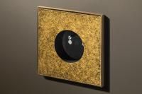 Lithoss Розетка Void round Laiton antique, Цвет: Желтый ,оттенок: Античный