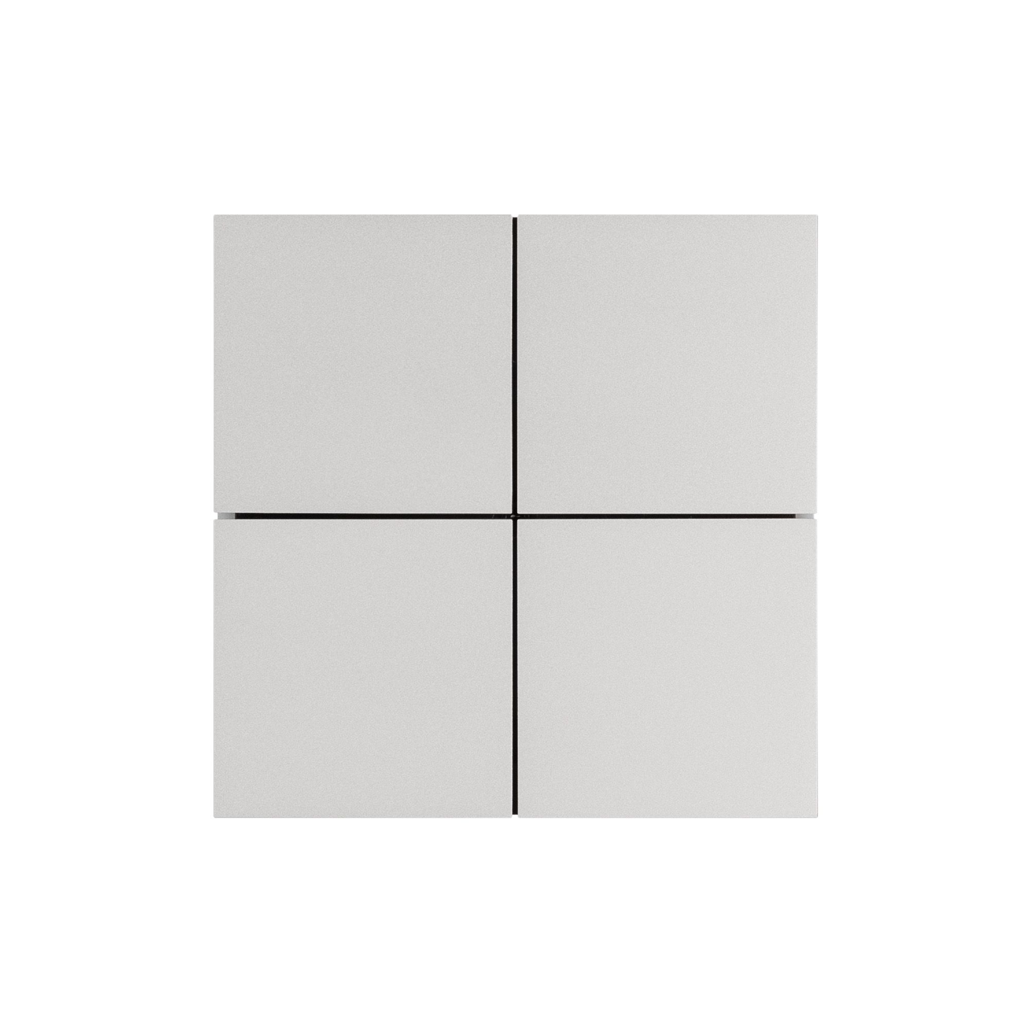 Arlight 039662 INTELLIGENT ARLIGHT Кнопочная панель KNX-304-23-IN Silver (BUS, Frameless) (IARL, IP20 Металл, 2 года) 039662