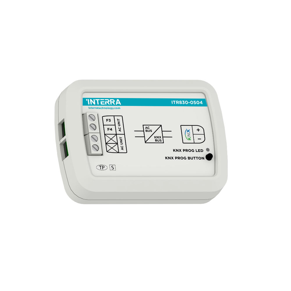 Interra 
					ITR830-0504
				 Samsung AC - KNX Gateway (4 Channel)