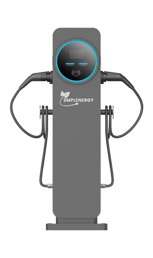 Simple Energy SE-SMART-AC-7+7 Зарядная станция 7+7 кВт розетка/кабель Т2/GB/T SMART