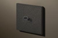 Lithoss LI0010104 Двухпозиционный переключатель Cockpit, цвет: Чёрный, оттенок: Фактурный (конус)