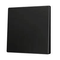 Zennio ZS55CSOFT11A ZS55. Крышка для кнопки Simple KNX Soft 55x55 мм. Откидная крышка - Антрацит