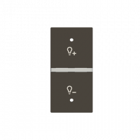 ABB N2121.8 AN N2121.8 AN — Крышка клавишного переключателя Символ диммера KNX — 1M — Антрацит