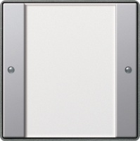 Gira 1011203 Сенсорный выключатель 2 1-канальный, цвет: Серый, оттенок: Лакированый алюминий