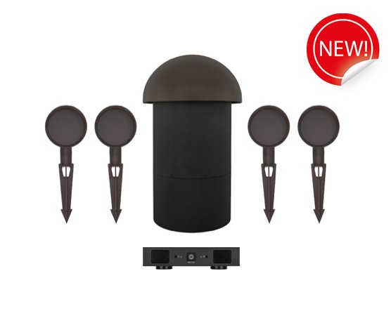 Sonance 259258 Комплект ландшафтной акустики Sonance PATIO 4.1 SYSTEM W/SR 2-125 (4 - SATS, 1 - SUB, 1 - 2-125 AMP)