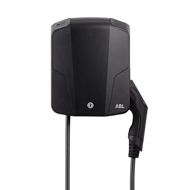 ABL 1W2208 Зарядная станция ABL Wallbox eMH1 1W2208, цвет: Чёрный, оттенок: янтарь (RAL 9005)