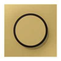 Jung ME 1740 C Накладка на роторный механизм, Латунь, Серия LS, латунь Classic