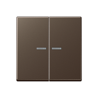 Jung A 10921 ST RF MO KNX RF кнопка, 2 группы, Цвет: КоричневыйМокко