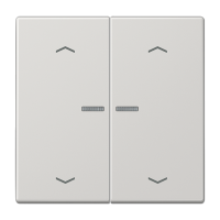 Jung LS 102 KO5P LG Клавиша с окошком и с символами «стрелки»