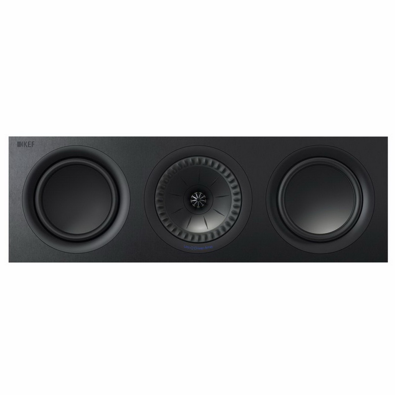 Kef 167550 Акустика центрального канала KEF Q650c Satin Black, цвет: Чёрный