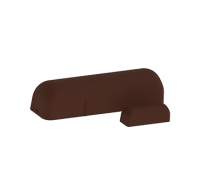 Zennio ZRFWDV2DB Магнитный контакт KNX RF для двери/окна (868 МГц), темно-коричневый