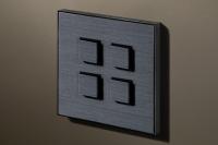 Lithoss LI0030312 Выключатель Select, цвет: Чёрный, оттенок: Порох