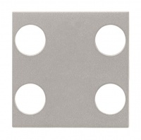 ABB N2221.4 PL Плата центральная Zenit для 4-клавишного сенсора, серебристый, цвет: Серебряный