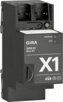Gira X1 209600 KNX Server Сервер визуализации для мобильных оконечных устройств и логический модуль, цвет: REG