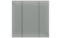 Interra ITR340-0205 iSwitch+ - 2-кнопочный KNX выключатель, пластик, серый