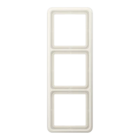 Jung CD 583 W Рамка 3-ная, вертикальный и горизонтальный монтаж, duroplastic, CD 500, слоновая кость