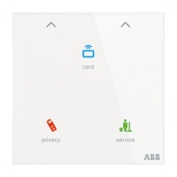 ABB TKK/U.1.1-CG Держатель для карт, Mifare, 86x86, цвет: Белый