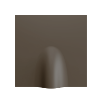 Zennio ZS70CCOM ZS70, Крышка кабельного вывода 70x70 мм, Мокко