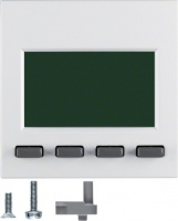 Berker 75860089 Информационные дисплеи, S.1/B.3/B.7, полярная белизна, матовый, цвет: Белый, оттенок: Полярная белизна, матовый