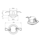 B.E.G. 93544 Мультисенсор PD2N-BMS DALI-2, цвет: белый, похожий RAL9010