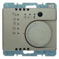 Berker 75441144 Регулятор температуры с кнопочным интерфейсом, Arsys, светло-бронзовый, лак, цвет: Светло-бронзовый, оттенок: Матовый лак