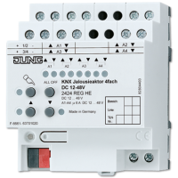 Jung 2424 REGHE Актуатор жалюзи KNX, 4-местный, 12–48 В постоянного тока