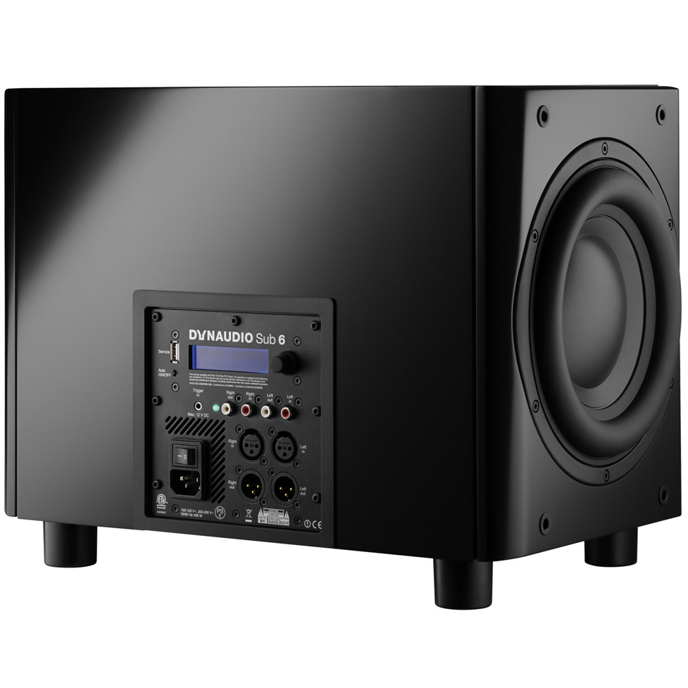 Dynaudio 177283 Сабвуфер Dynaudio Sub 6 satin white, цвет: Белый