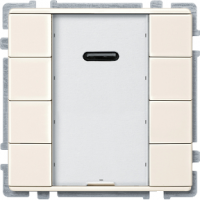 Schneider MTN628444 4-кнопочный выключатель plus С Ик-прм, SD, цвет: Бежевый, оттенок: Блестящий