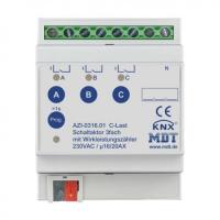 MDT AZI-0316.01 Актуатор релейный KNX/EIB 3-канальный, NC/NO, 230В~, 16/20A