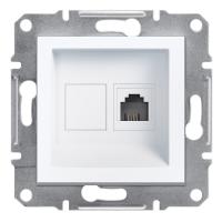 Interra 
					ITR4170121
				 Single RJ11 Telephone Socket, 4 Contacts  - White