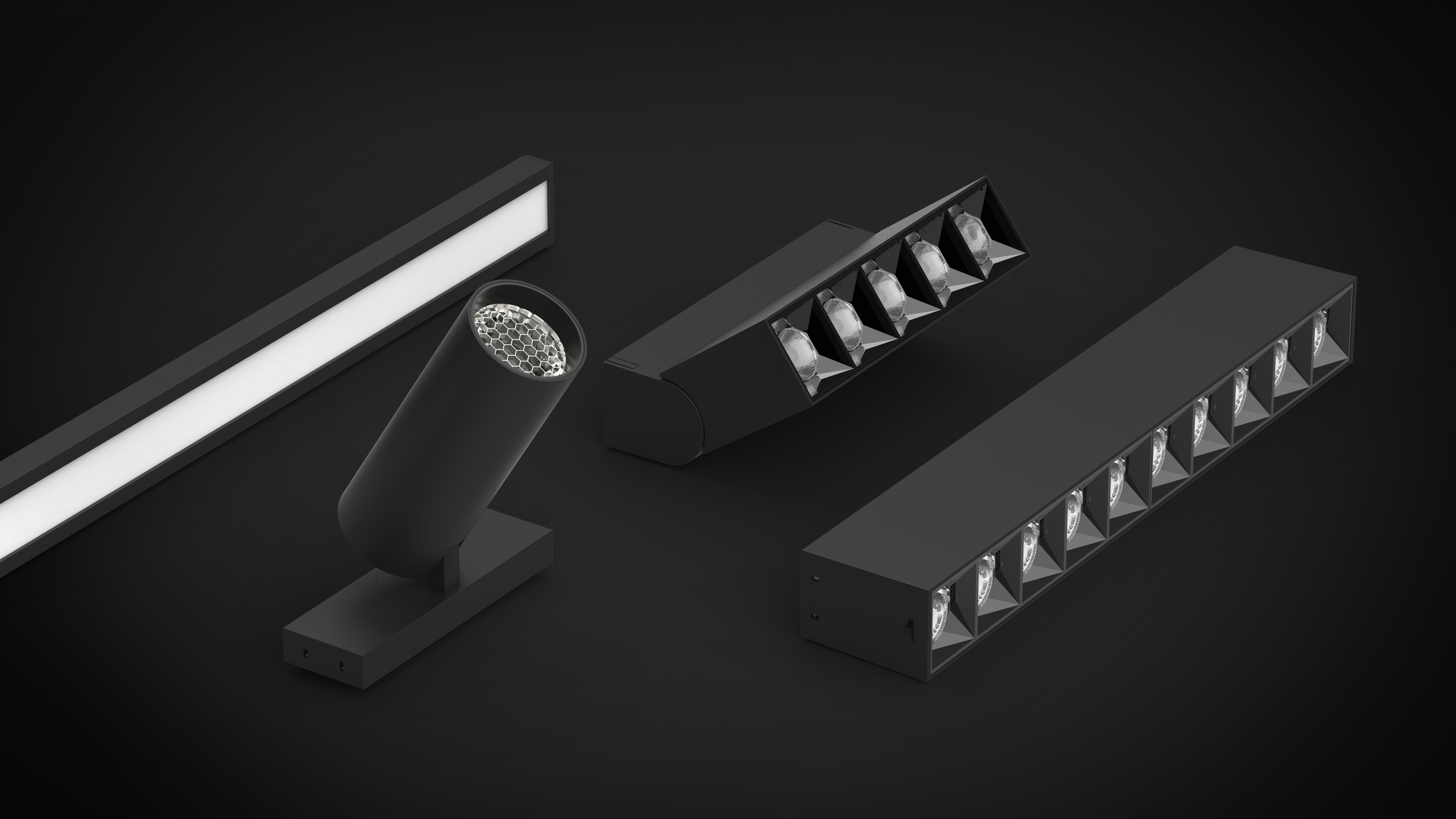 Yeelight YLP105-W Трековый светильник Yeelight Pro P20 магнитный, линейный, 60 см, белый YLP105-W