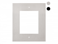 2N 9155011B Каркас для установки в стену - 1 модуль, black