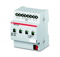 ABB SA/S4.16.6.1 Релейный актуатор, 4-канальный, 16/20А, измерение тока