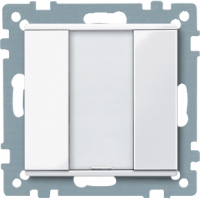 Schneider MTN617125 1-кнопочный выключатель plus, SM, активный белый, цвет: Белый, оттенок: Без оттенка