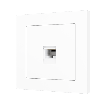 Zennio 8300009+47+12XX ZS55 – Одиночная розетка RJ45