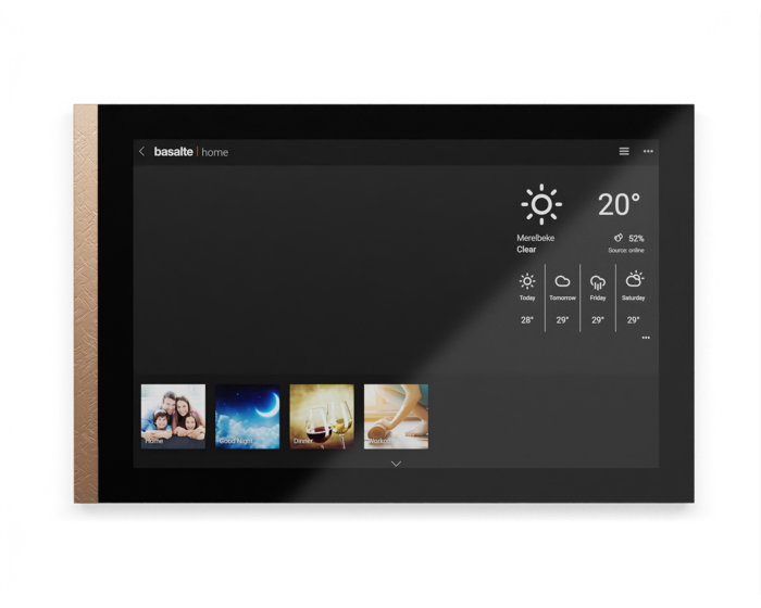 Basalte 0380-19 Выключатель LENA, Fer Forge Rose