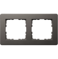 Jasmart Electric G1102Z Рамка G-Flex 2-постовая, цвет Мокко, G1102Z