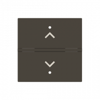 ABB N2221.3 AA N2221.3 AA — Крышка рокера Символ жалюзи KNX — 2M — Total Anthracite