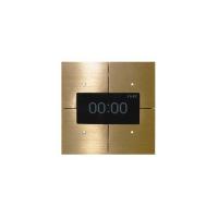 Tense KNX_INFBG4 Сенсорный выключатель KNX Infinity с OLED дисплеем 4-, цвет: Золотой