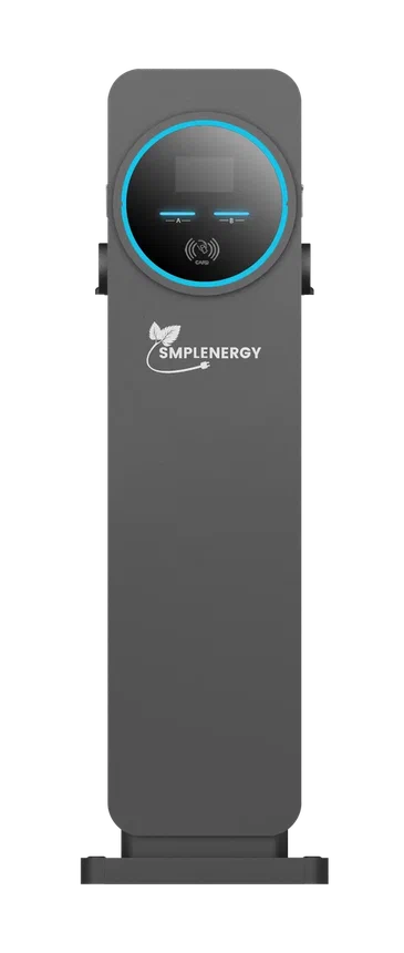Simple Energy SE-SMART-AC-22+22 Зарядная станция 22+22 кВт розетка/кабель Т2/GB/T SMART