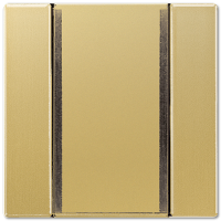 Jung ME2091NABSC KNX кнопочный сенсор, 1 группа, цвет: Латунь классическая