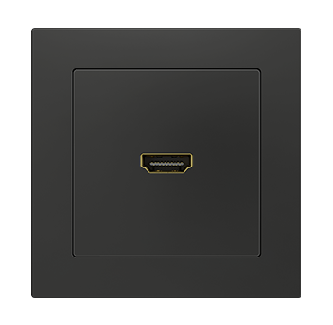 Zennio 8300024 + 49 + 25XX ZS55 – HDMI-розетка