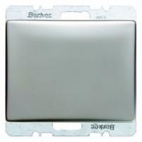 Berker 75441243 Объектный регулятор температуры с кнопочным интерфейсом, Arsys, нержавеющая сталь, цвет: Нержавеющая сталь, оттенок: Матовый лак