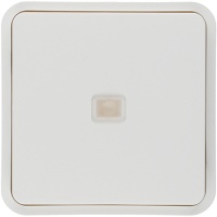 Berker 30863542 Клавиша с линзой, цвет: Белый, оттенок: Полярная белизна, матовый