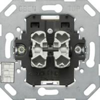 Gira 018200 Кнопочный шинный соединитель двухклавишный. 1-полюсный