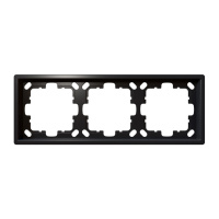 Jasmart Electric FD1003NI Рамка серия FD 3-постовая, цвет Никель, FD1003NI