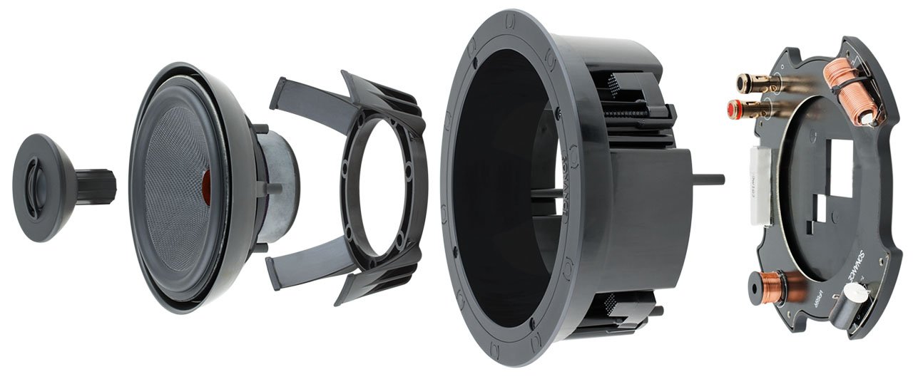 Sonance 106156 Встраиваемая акустика Sonance VP82R, цвет: Чёрный