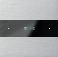 Basalte 301-01-BAS Лицевая панель, Deseo Brushed Aluminium